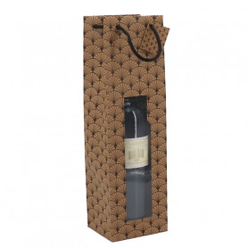 Porte Magnum marron - Ginko - Fournisseur emballage bouteille