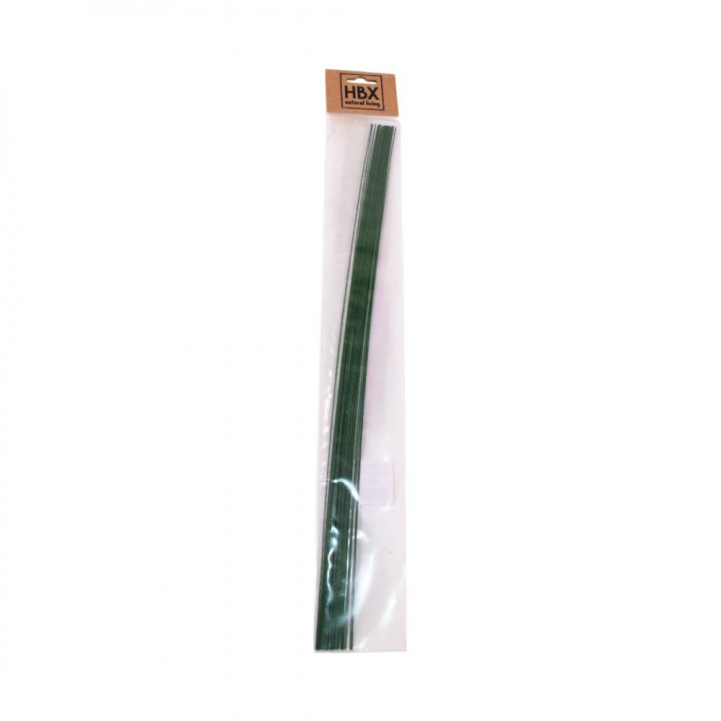 Sachet de 30 fils de fer 0.8x400mm - Fournisseurs pour fleuristes Sachet de 30 fils de fer 0.8x400mm - Fournisseurs pour fleuristes