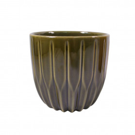 Cache-pot céramique (assortiment 3 couleurs) - Flocina - Grossiste contenants plantes