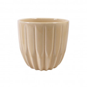 Cache-pot céramique (assortiment 3 couleurs) - Flocina - Grossiste contenants plantes