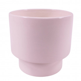 Cache-pot écru sur base 3 tailles - Cristalys - Fournisseur contenants céramiques