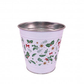 Cache-pot en zinc 3 tailles - Féérine - Grossiste contenant métal