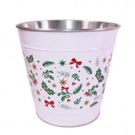 Cache-pot en zinc 3 tailles - Féérine - Grossiste contenant métal