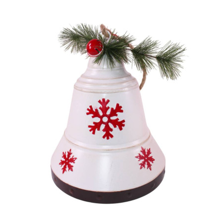 Ensemble de 2 cloches en métal - Flocony - Grossiste décoration Noël