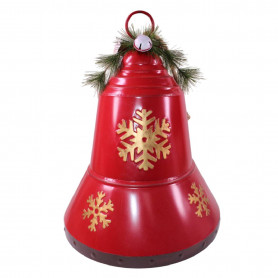Ensemble de 2 cloches en métal - Flocony - Grossiste décoration Noël