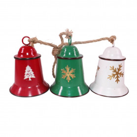Trio de cloches à suspendre - Zinzinel - Fournisseur décoration Noël