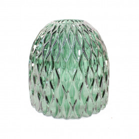 Vase géométrique en verre - Etoalia - Grossiste verrerie pour bouquet