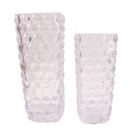 Vase aspect bulles 2 tailles - Boulibulle - Grossiste verrerie