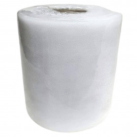 Rouleau de tulle 12.5cmx100M 3 couleurs - Bonheur - Grossiste pour mariage