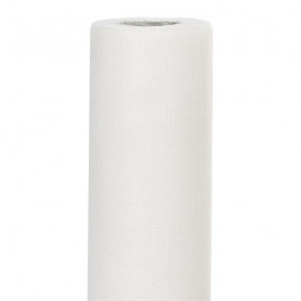 Rouleau de tulle 36cm x 20M blanc - Bonheur - Grossiste pour mariage