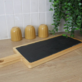 Ardoise sur planche en bois - Bénovie - Décoration - Grossiste