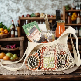 Sac filet blanc 32x28cm - Joen - Transport - Grossiste