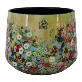 Cache-pot floral en métal - Grossiste fleuriste