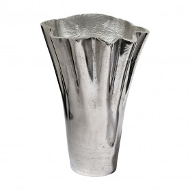 Vase en verre argent - Grossiste verrerie fleuriste