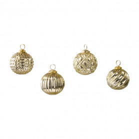 Boules de Noël à suspendre - Fournisseur décoration de Noël pour professionnels