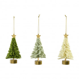 Boite de 12 sapins à suspendre - Fournisseur de décorations pour Noël