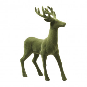 Cerf debout pour décorer vitrine et boutiques - Grossiste décoration