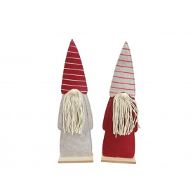 Paquet de 2 décos père Noël - Grossiste en décoration de Noël