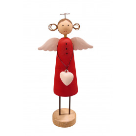Paquet de 2 anges sur socle - Grossiste en décoration de Noël