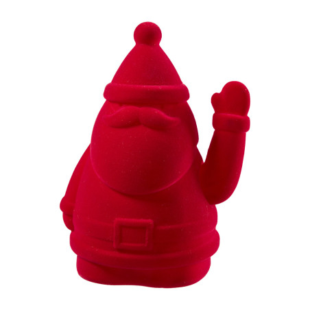 Père Noël en plastique rouge - Fournisseur décorations de Noël