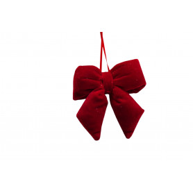 Sachet de 4 nœuds en tissus à suspendre - Fournisseur de décorations de Noël