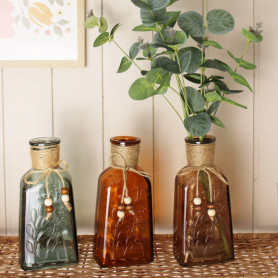 Soliflores 3 couleurs - Fournisseur vases en verre - Grossiste fleuriste