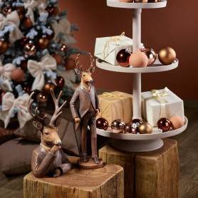 Buste de renne 31cm - Grossiste décoration