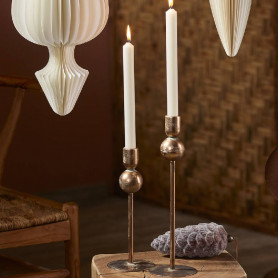 Bougeoir couleur or - Grossiste décoration pour professionnels