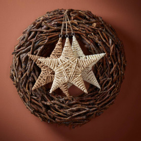 Boite d'étoiles à suspendre - Fournisseur de décorations de Noël