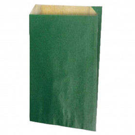 Pochettes kraft brun vert foncé - Emballage grossiste sac papier kraft