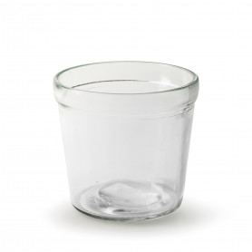 Pot de fleurs transparent - grossiste fleuristes et jardineries