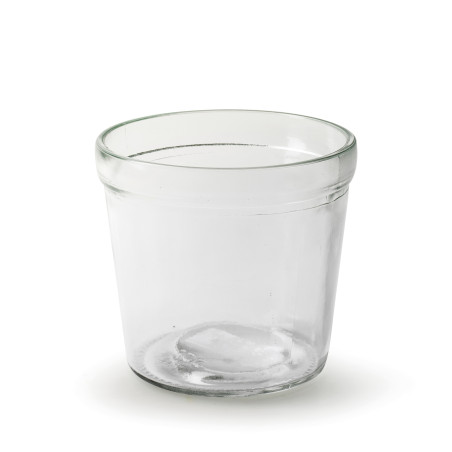 Pot de fleurs transparent - grossiste fleuristes et jardineries