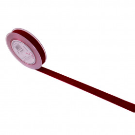 Ruban Velvet brillant - 20mm x 10m - Plusieurs couleurs - grossiste ruban noël