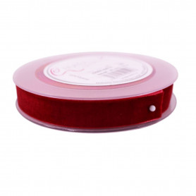 Ruban Velvet brillant - 20mm x 10m - Plusieurs couleurs - grossiste ruban noël