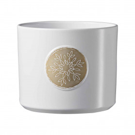 Cache-pot en céramique - déco Noël - Grossiste fleuriste