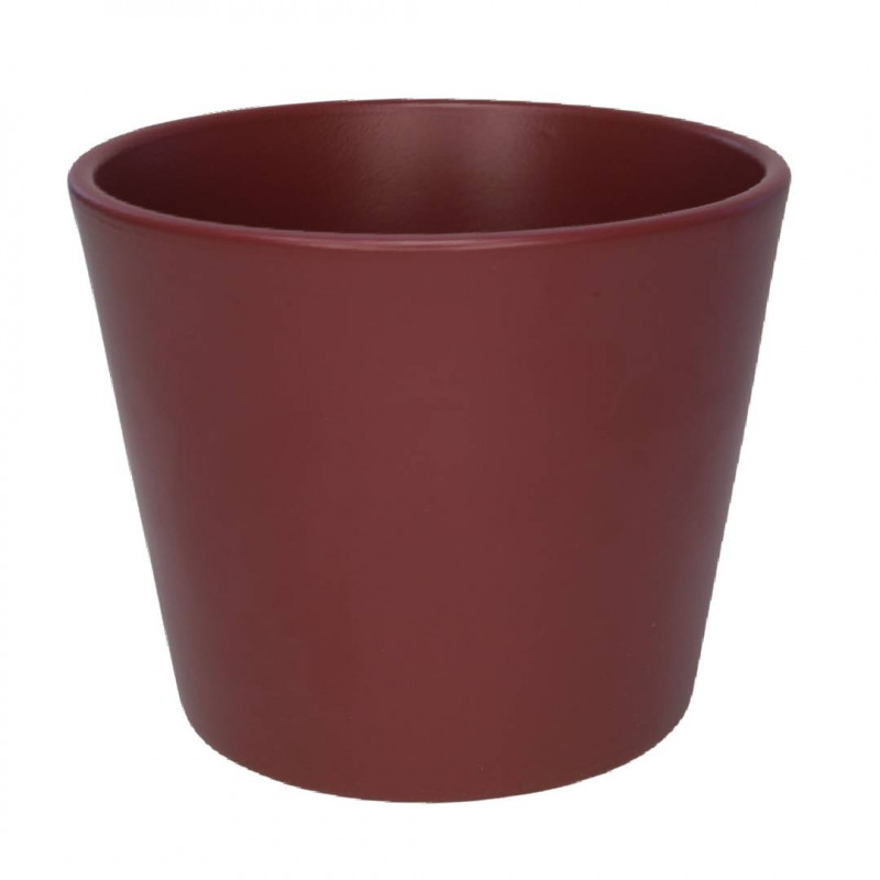 Cache-pot palissandre mat - Grossiste fleuriste - Fournisseur pot de fleur