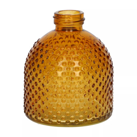 Vase en verre D. 7.5cm x H. 9cm - Grossiste de vase - Fournisseur Verrerie