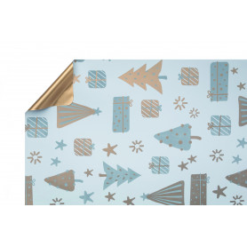 Rouleau de papier opaque 40µ Noël - Grossiste en emballage