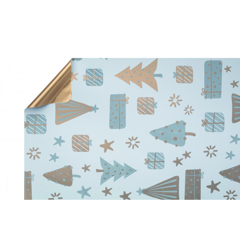 Rouleau de papier opaque 40µ Noël - Grossiste en emballage