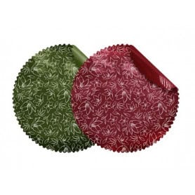 rosace plastique imprimé emballage - grossiste fleuriste