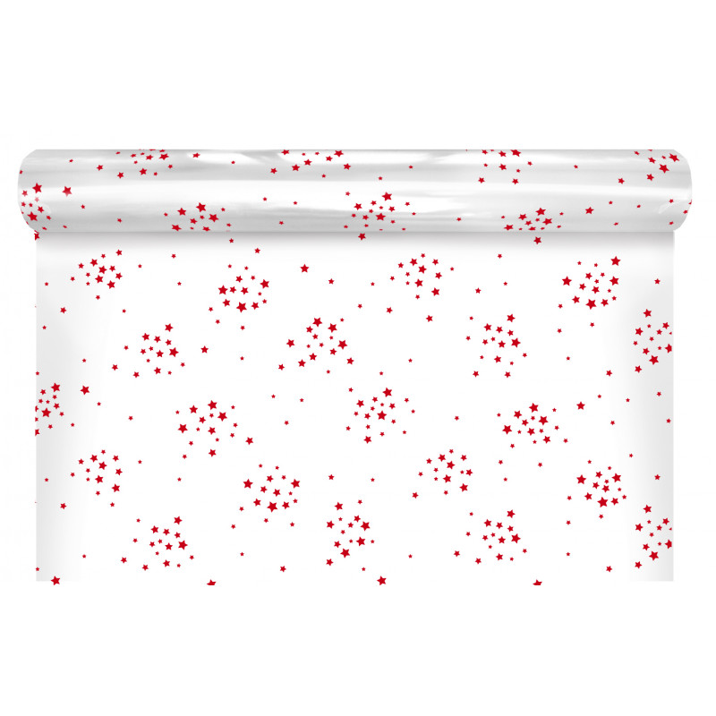 Rouleau de polypro imprimé 35µ rouge - Grossiste en emballage Rouleau de polypro imprimé 35µ rouge - Grossiste en emballage