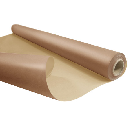 Rouleau de kraft brun métallisé - Fournisseur emballage