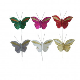 Paquet de 12 papillons - Ilusio - Grossiste fleuristes
