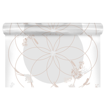 Rouleau de polypro imprimé 40µ 0.80x40M - Honesty - Emballage - Grossiste