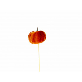 Sachet de 12 pics citrouilles - Grossiste accessoires déco