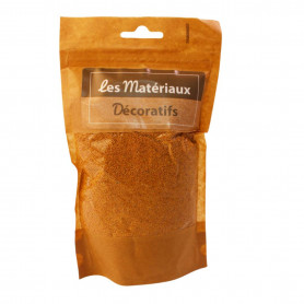Sable de lumière 02-05mm 140gr orange - Grossiste fourniture fleuriste