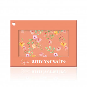 Paquet de 10 cartes + enveloppes "joyeux anniversaire" - Gamme Colora - Grossiste