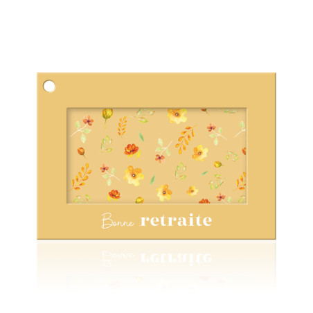 Paquet de 10 cartes + enveloppes "bonne retraite" - Gamme Colora - Grossiste