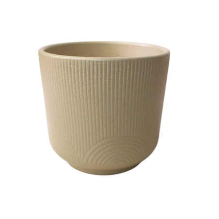 Cache-pot à motif - assortiment de couleurs - Grossiste en fleuristerie et jardinerie