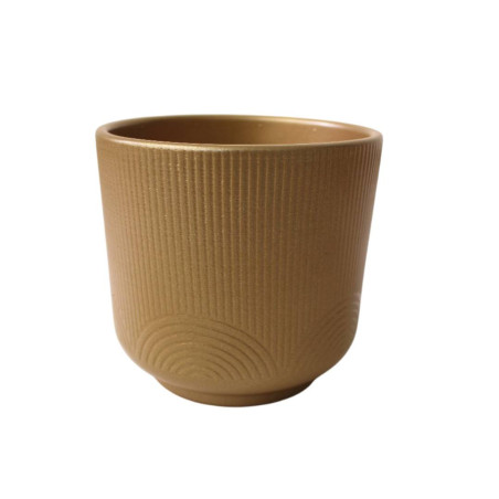 Cache-pot à motif - assortiment de couleurs - Grossiste en fleuristerie et jardinerie